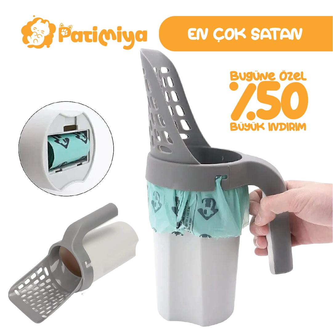 3'ü 1 arada Akıllı Kum Temizleme